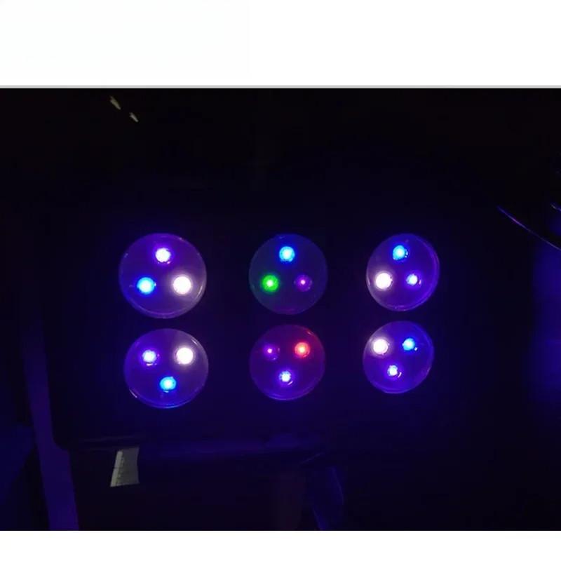 30 Вт 52 Вт 75 Вт Светодиодный аквариумный светильник Диммируемый Полный спектр Для выращивания кораллов Рифа Аквариумный светодиодный светильник Морской аквариум Система освещения кораллов