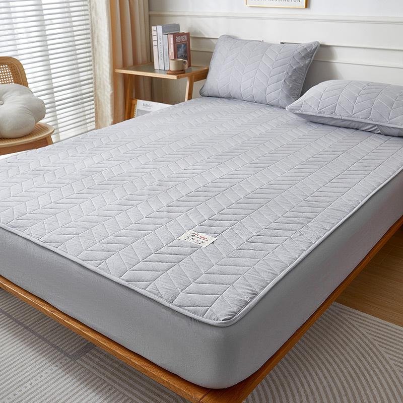 Хлопковая водонепроницаемая простыня на подкладке, утолщенная стираная хлопковая трехсекционная наматрасница Simmons