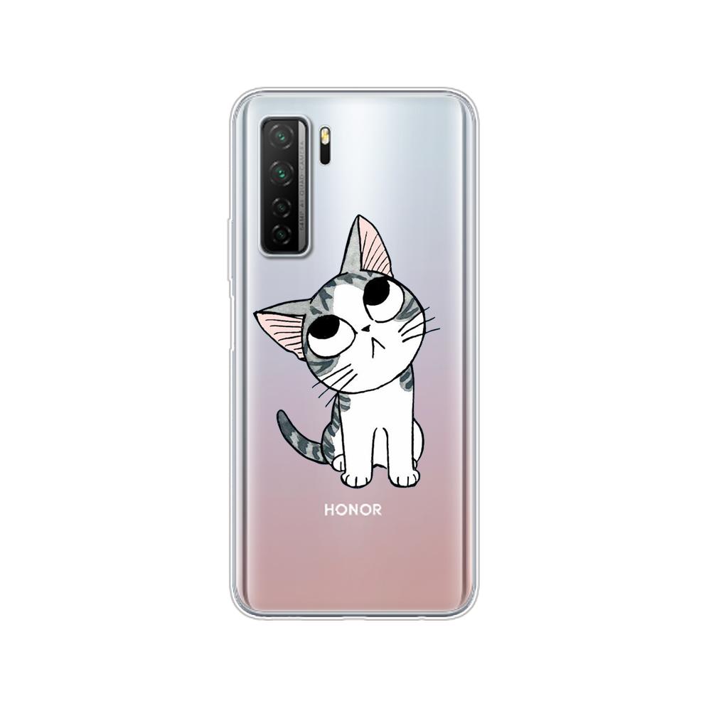 Для huawei honor 30S чехол силиконовый чехол для задней крышки телефона для Honor 30s мягкий чехол 6,5 дюймов чехол бампер