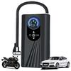 Портативный автомобильный насос с цифровым манометром, ЖК-дисплеем высокой точности, электрический насос/компрессор, подходит для мотоциклов