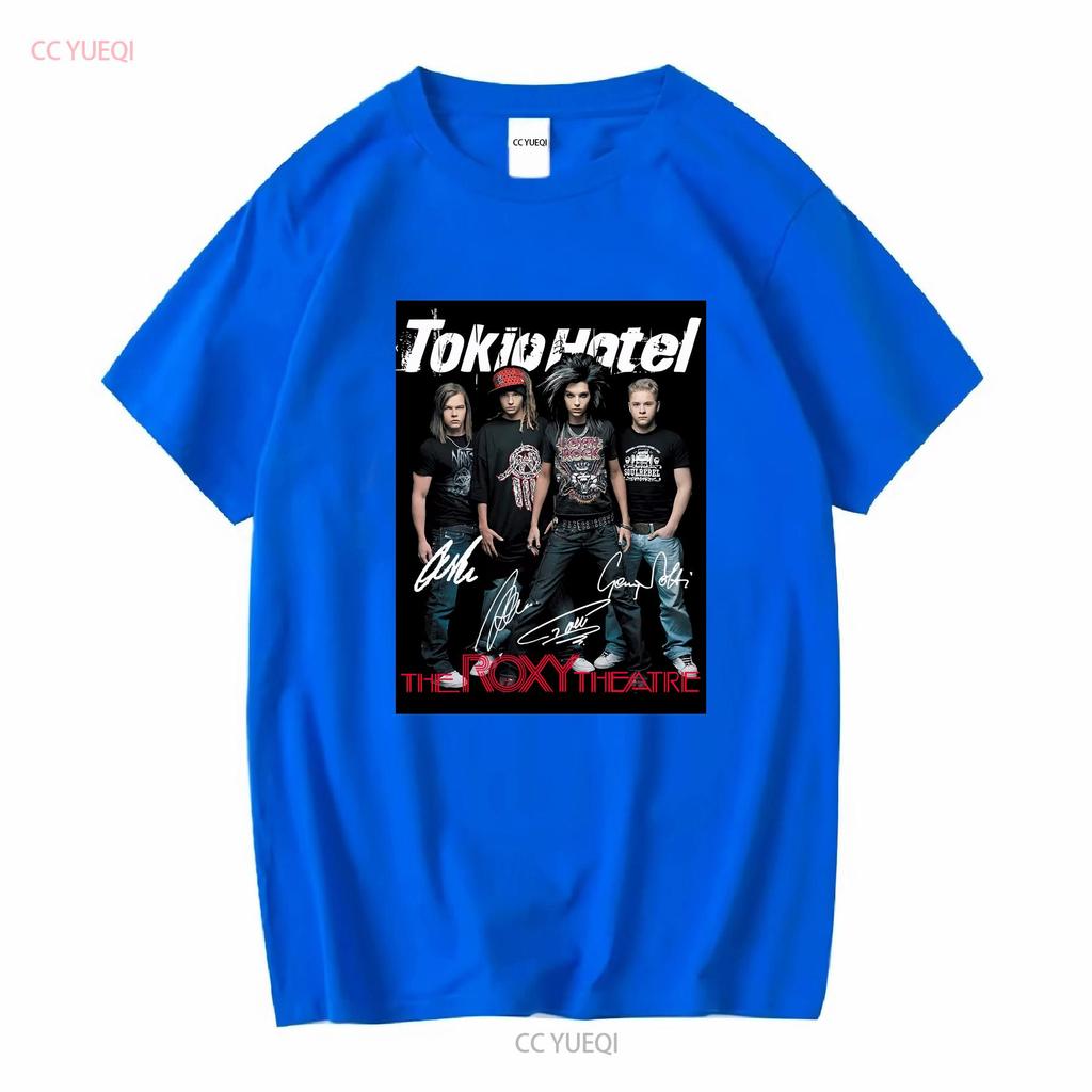 Редкая концертная футболка Tokio Hotel Винтаж Черная S 23xl Винтажная стираная Повседневный топ для ежедневной носки Модный Слегка графичный Стильный