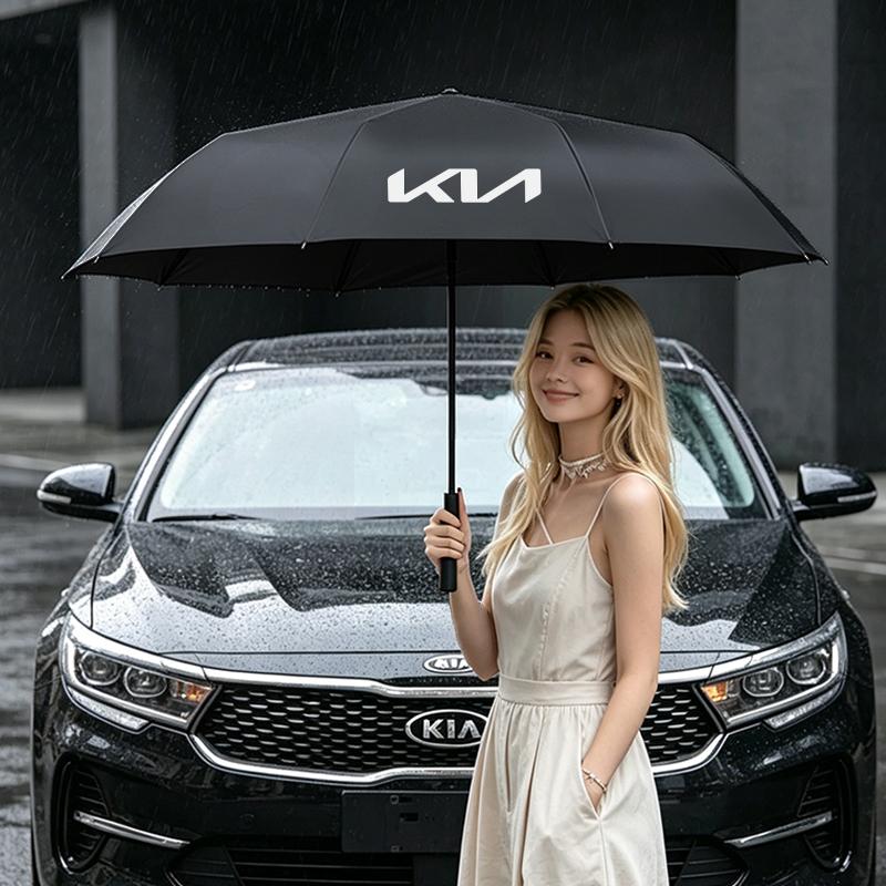 Складной зонт для автомобиля Дорожный зонт от солнца Аксессуары для KIA K3 Sportage Carnival K5 Seltos Pegas KX1 EV5 Sonet EV6 K4 EV3 rtzup33