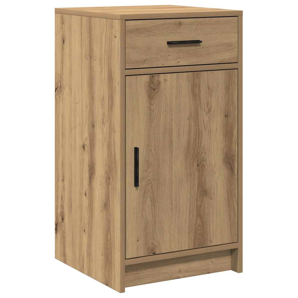 Makeup Table with Door 2 pcs Brown 50 x 41 x 135 cm Particleboard