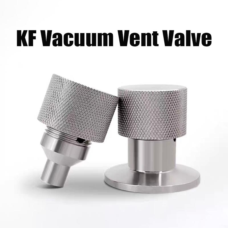 KF16 KF25 KF40 304 Stainless Steel Vacuum Air Pressure Vent Valve Safety Release Valve Pressure Relief Valve