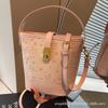 Summer New Small Bag Women 2025 Fashion Portable Bucket Bag Versatile Foreign Texture Commuter Messenger Bag