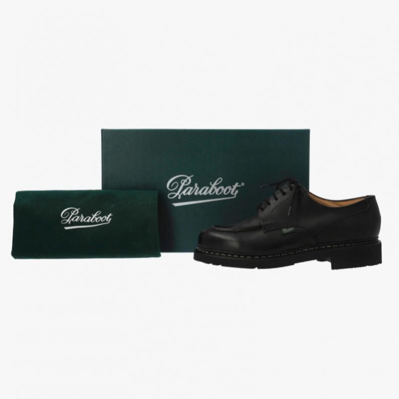 Paraboot Derby Shoes Loafer 7107 09 Chambord Lis Noir