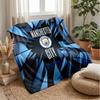 Manchester City Theme blanket Soft Flannel Blanket Plush Throw Blanket Cozy Sofa Bed Blanket for Home Decor