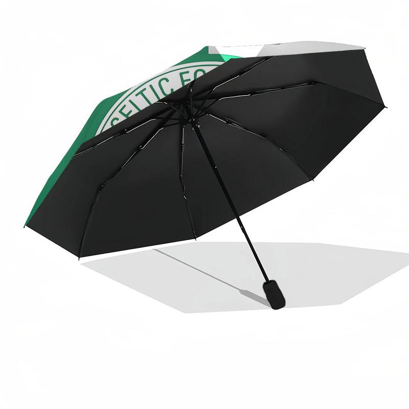 Celtic Football Club, 1888 Automatic Opening and Closing, 8 rib Structure Portable Umbrella, Suitable for Men and Women in All Seasons Perf