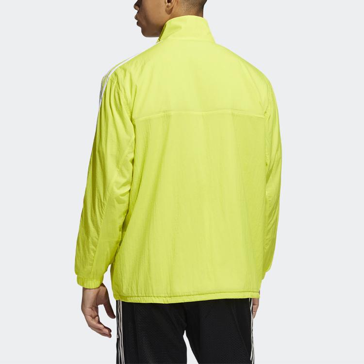 adidas Originals Trefoil Reverse TT Track Jacket Мужские куртки Желтый Зеленый GN3818