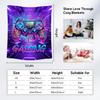 New Gaming Blanket for Boys Men, Gamer Gifts for Boys  Flannel Throw Blanket Gaming Decor for Boys Bedroom, Soft Fuzzy Blankets