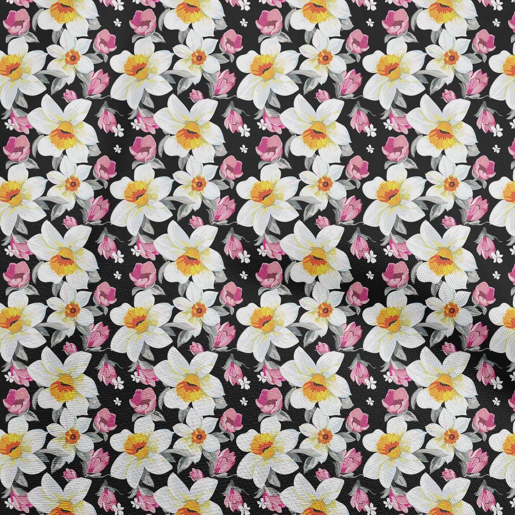 oneOone Хлопковая гибкая коричневая ткань Цветочные швейные проекты для творчества Ткани с принтами по ярдам 40 дюймов