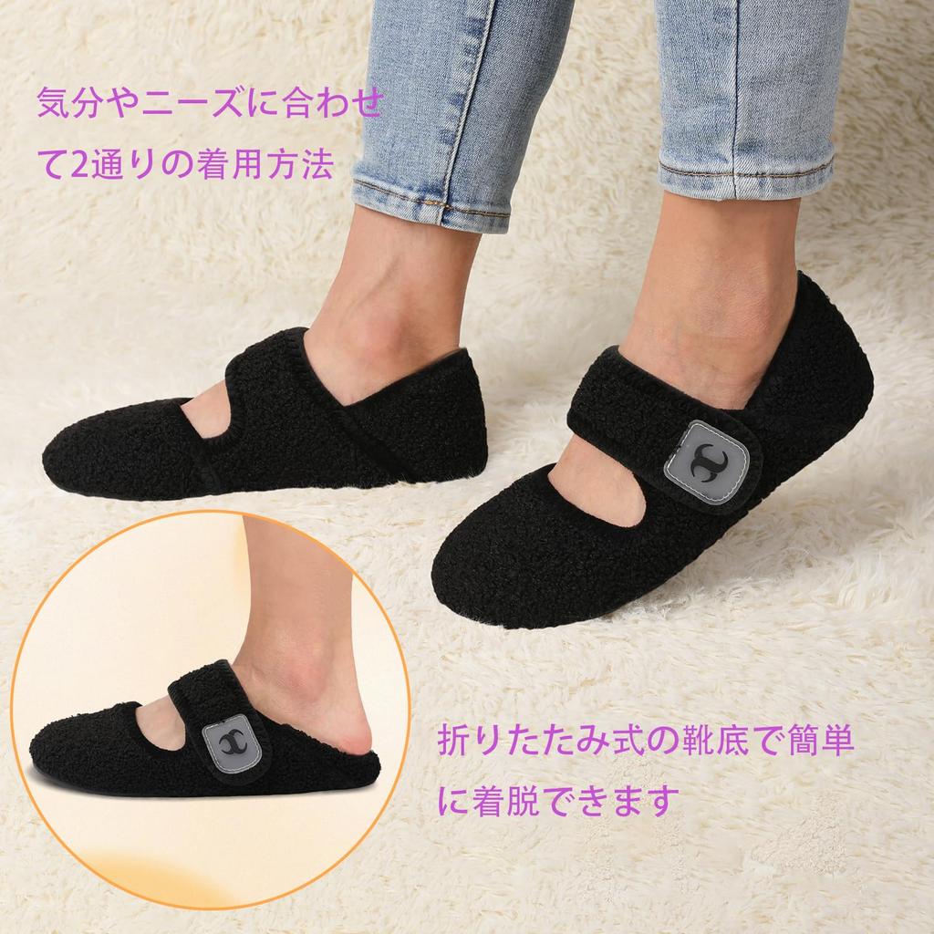 Scurtain Милые Домашние Взрослые Домашние Больничные Уход за Пожилыми Размер 27см Женские Тапочки, Нескользящая Обувь, Обувь, Обувь, Обувь, Портативные, Широкие,