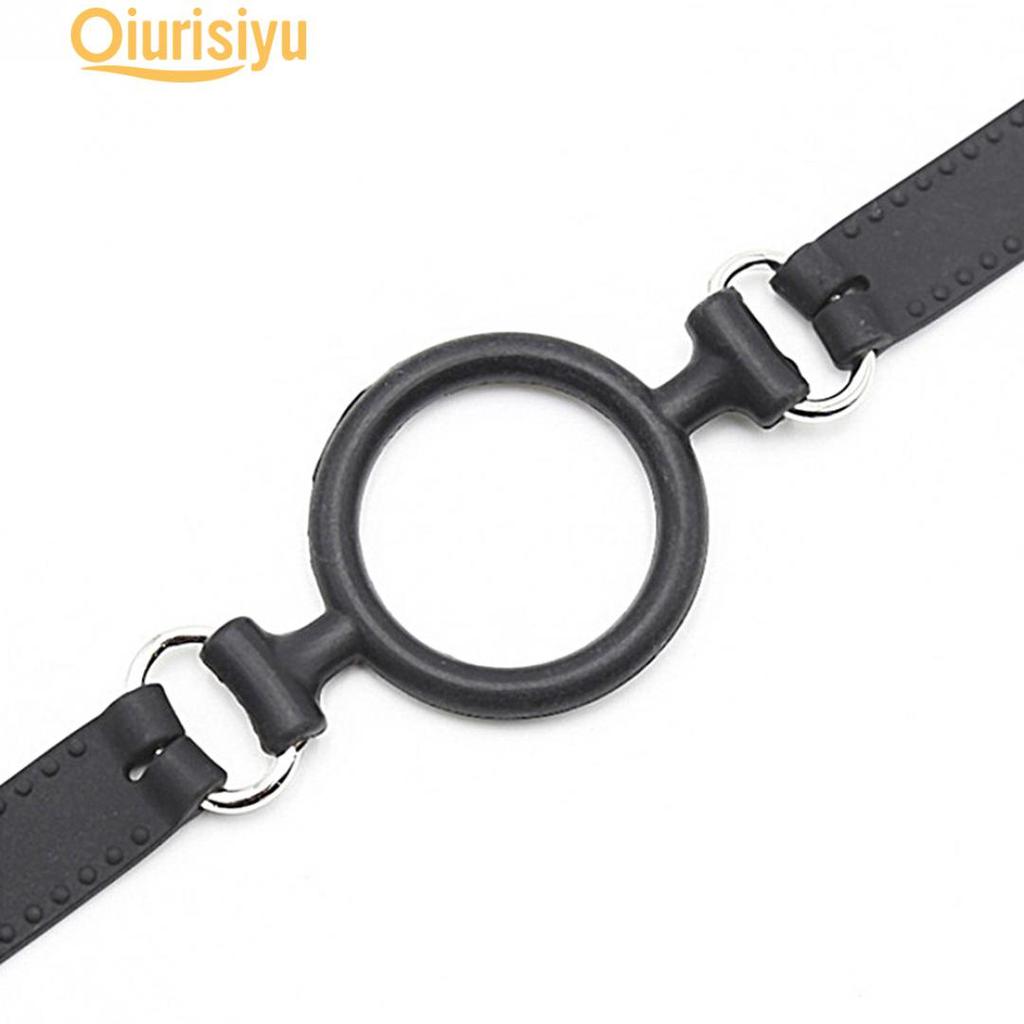 БДСМ Бондаж Ремень для рта с кольцом для рта Кляп для взрослых Фетиш Секс-игрушка Секс-уход