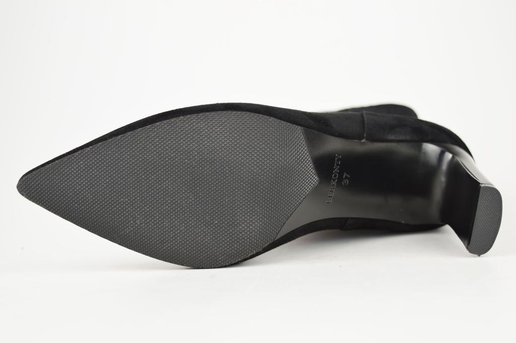 Ботильоны замшевые осенние Berkonty 87628 35 Черный