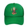 Neko Sushi Graphic Mesh Baseball Cap Casual Hat Outdoor  For Womens Unisex FeUnisex