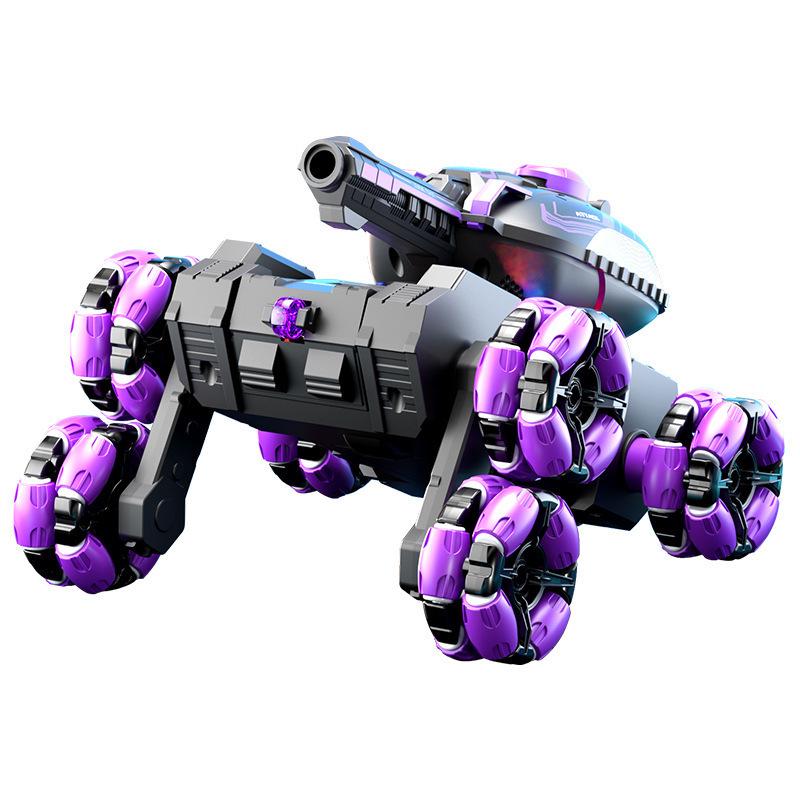 Внедорожный трюковой танк с дистанционным управлением, управлением жестами и шестиколесным приводом