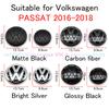 For VW Volkswagen Jetta MK5 Golf ABS car front emblem grille badge trunk badge suitable for Volkswagen Passat 2016 2017 2018 Lav