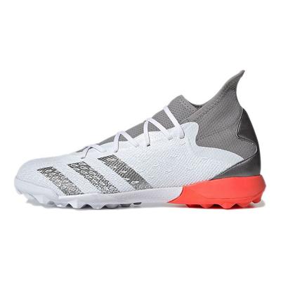 Predator Freak.3 TF White Solar Red Мужские кроссовки Cloud-White Iron-Metalic FY6309