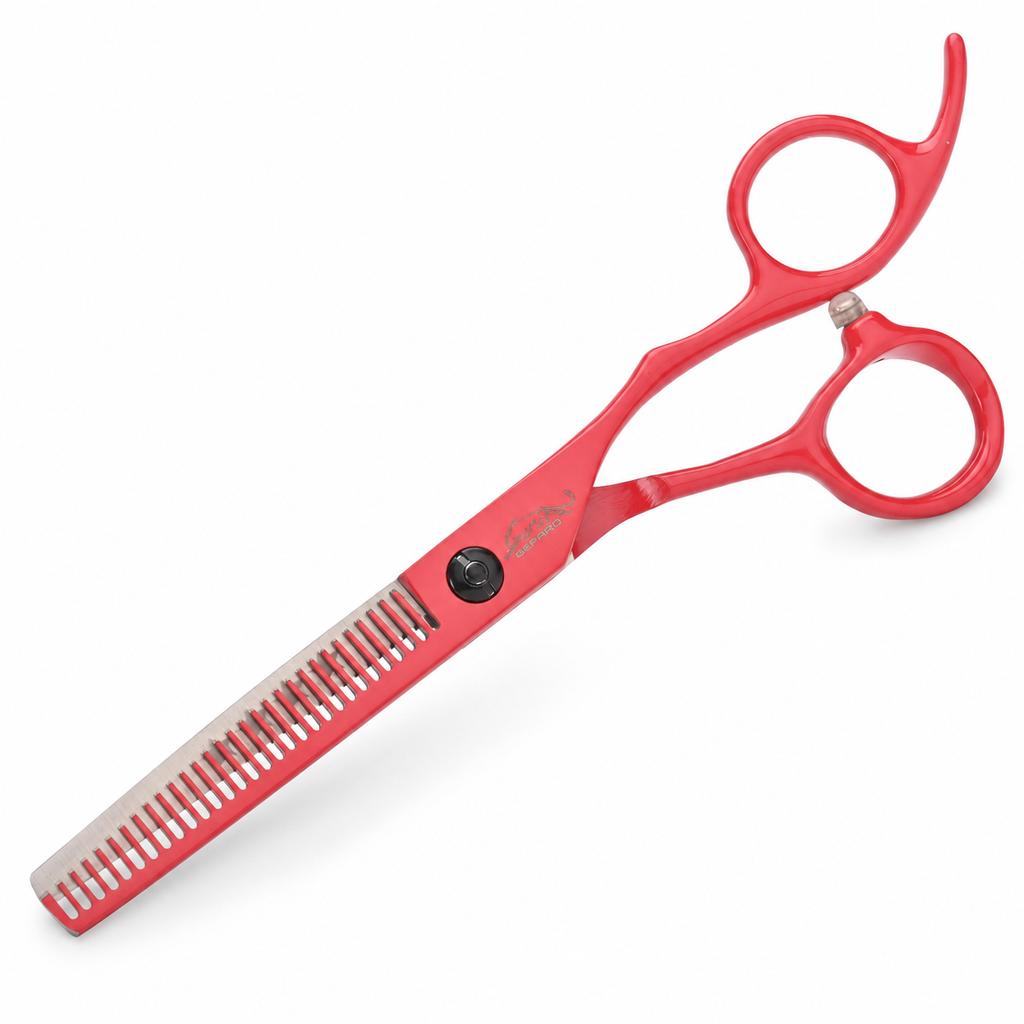 Cheetah Thinning Scissors Right-Handed 5.5 Offset Hairdressing Scissors For Hair Cutting For Salon Superior Line