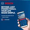 Bosch Professional Digital Detector GMS120-27 [Detects Substrates, Metals, Behind Walls, Non-Ferrous Metals, Live Wires, and Wood, Dustproof and Water