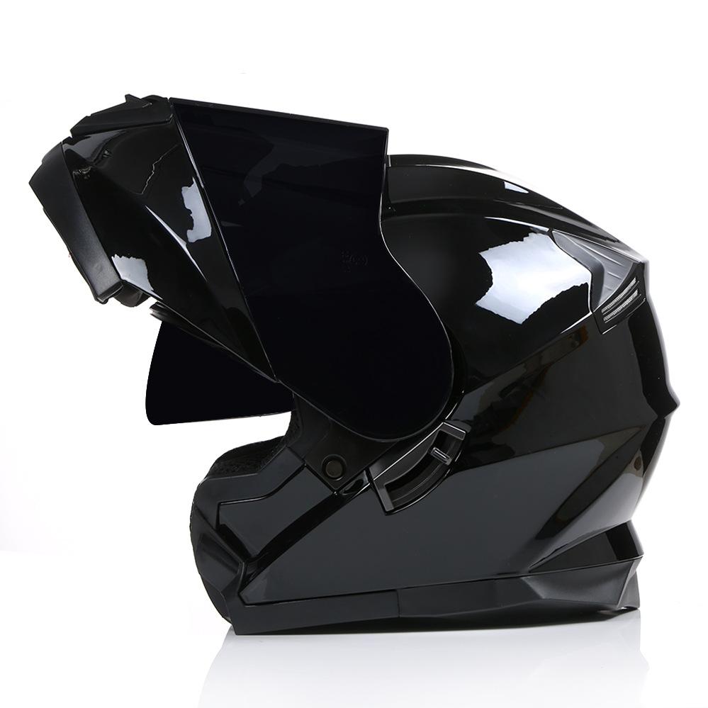 Personalised Full Face Motorcycle Flip Up Helmet Men Women Safety Downhill Motocross Racing Modular Casco Moto DOT Approved