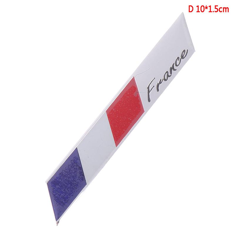 Автомобильный Стайлинг 3D Алюминиевый Флаг Франции Эмблема Значок Наклейка На Автомобиль Наклейки Автомобильный Стайлинг Для Peugeot 307 206 207 Citroen Renault DS C2 C3