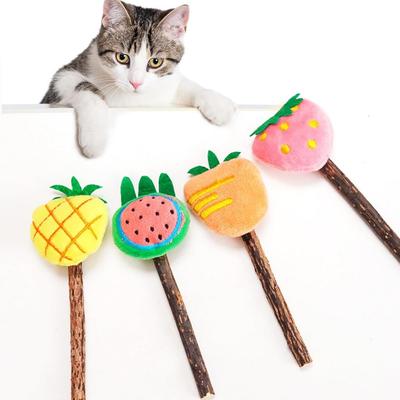 Игрушка для кошек, палочка из серебристой лозы и органическая игрушка-грызунок для домашних кошек, игрушка-палочка для котят, игрушка-грызунок для кошек, интерактивная игрушка-пиналка для котят и взрослых кошек