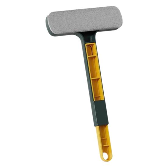 2 in 1 Window Screen Cleaning Brush with Extendable Handle Removable Lightweight Reusable Screen Cleaner Handheld Window Cleaning