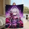 Honkai Impact 3rd Фланелевое теплое уютное мягкое плюшевое одеяло диван гостиная дом офис спальня дорожный подарок дом
