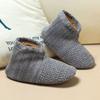 Non-slip Thicken Plush Socks Coral Fleece Knitted Sleeping Socks Winter Floor Socks  Fall/Winter