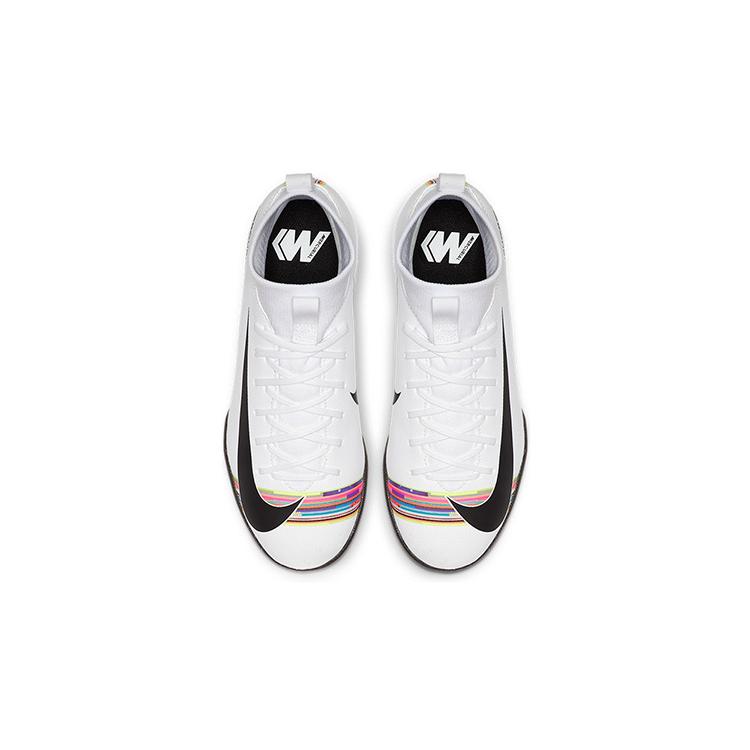 Nike Mercurial Superfly 6 Дышащие и износостойкие Футбольные бутсы для детей Средняя высота Детские AJ3110-109
