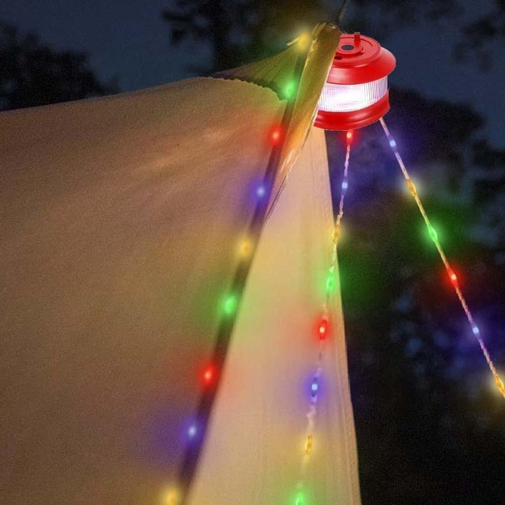 Recyclable Light String Camping Lantern Waterproof Retro Tent Lamp Camp Supplies