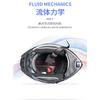 Orz-B08A-Motorcycle helmet, men's and women's four season open face helmet, double mirror knight semi full face helmet