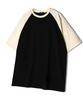 UNDEROFF Oversized Raglan Short Sleeve T-Shirt Brown