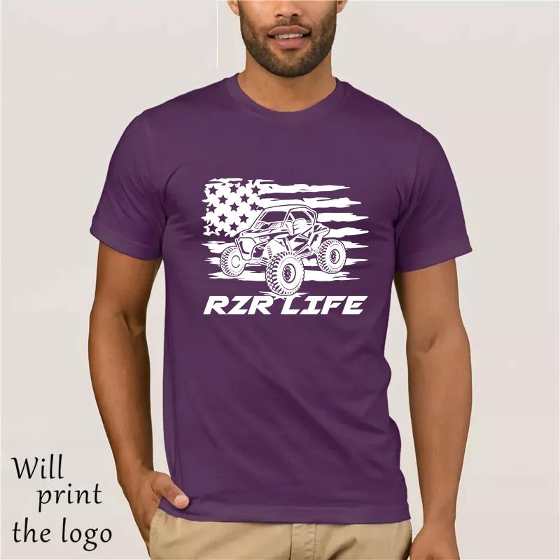 Футболка Rzr Life для любителей квадроциклов Футболка для бездорожья для мужчин и женщин Футболки для грязевых гонок
