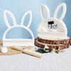Уникальная форма головы кролика Инновационные формы для украшений для любителей рукоделия Ручная работа Проекты из смолы или гипса