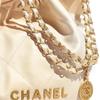 CHANEL 22Bag Calfskin Bucket Bags Crossbody Bag, Shoulder Bag Medium Women's Pearl & Pearl White Gradient AS3261-B10686-NN491