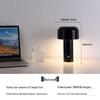 UOSU Беспроводная USB-перезаряжаемая светодиодная настольная лампа-гриб