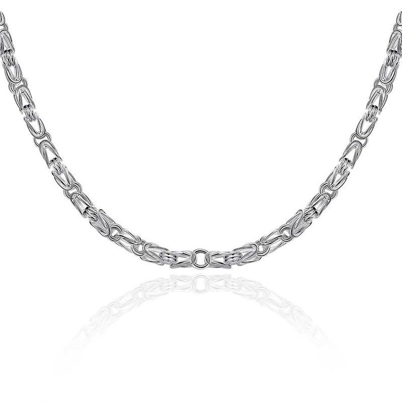 Silver Plated Faucet Necklace Men's Jewelry European and American Fashion Silver Plated Jewelry