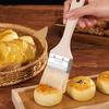 Кисточка для смазывания с деревянной ручкой, термостойкая кухонная масляная кисть для соуса BBQ, кондитерская лопатка для блинов