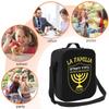 Custom Be-itar Jerusalem Insulated Lunch Bag with Adjustable Shoulder Strap Reusable Thermal Bento Bags for Work Picnic Beach