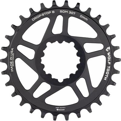Прямое крепление Wolf Tooth для шатунов SRAM BB30 с коротким валом 30T B - Drop-Stop