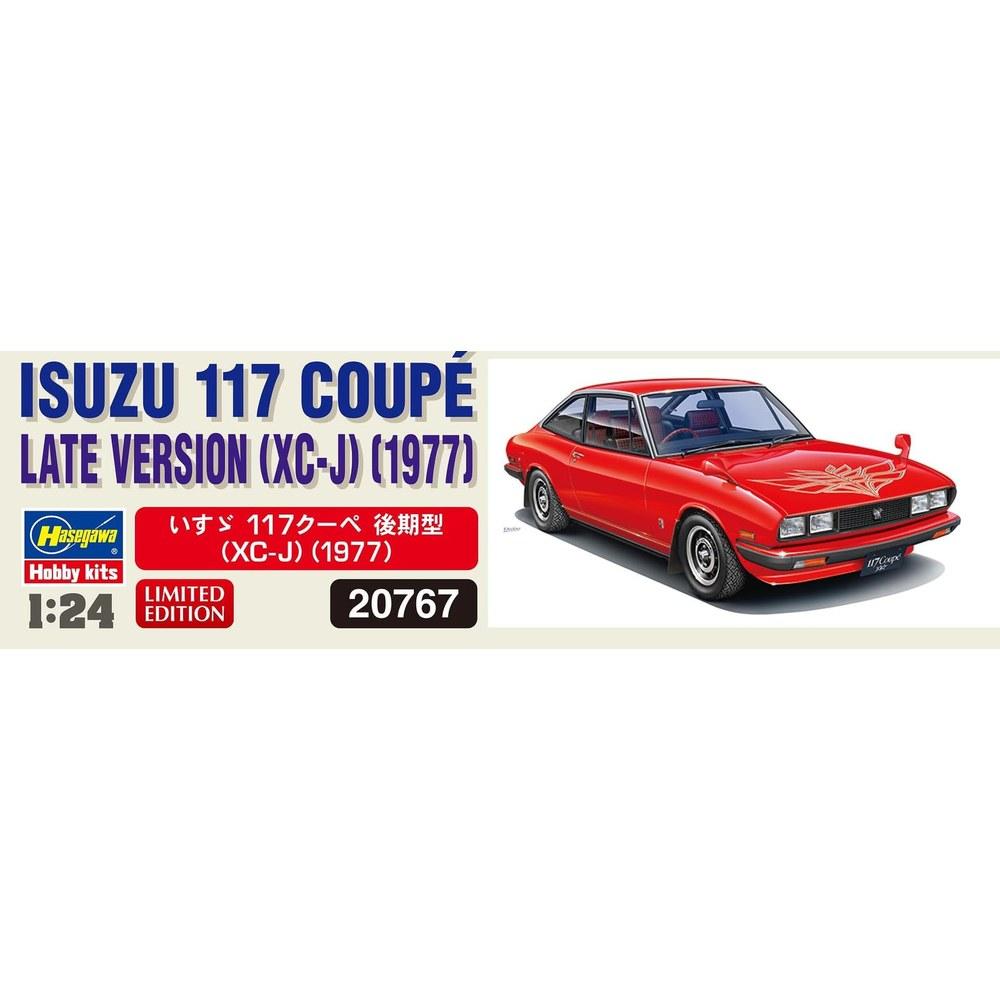 Hasegawa 1/24 Isuzu 117 Coupe Late Model XC-J Plastic Model Kit 20767 Automobile
