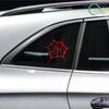 Вырезанная наклейка на машину Оригинальная Паутина Хэллоуин Готика Панк Классическая Текстура Консилер Водонепроницаемая Наклейка Премиум
