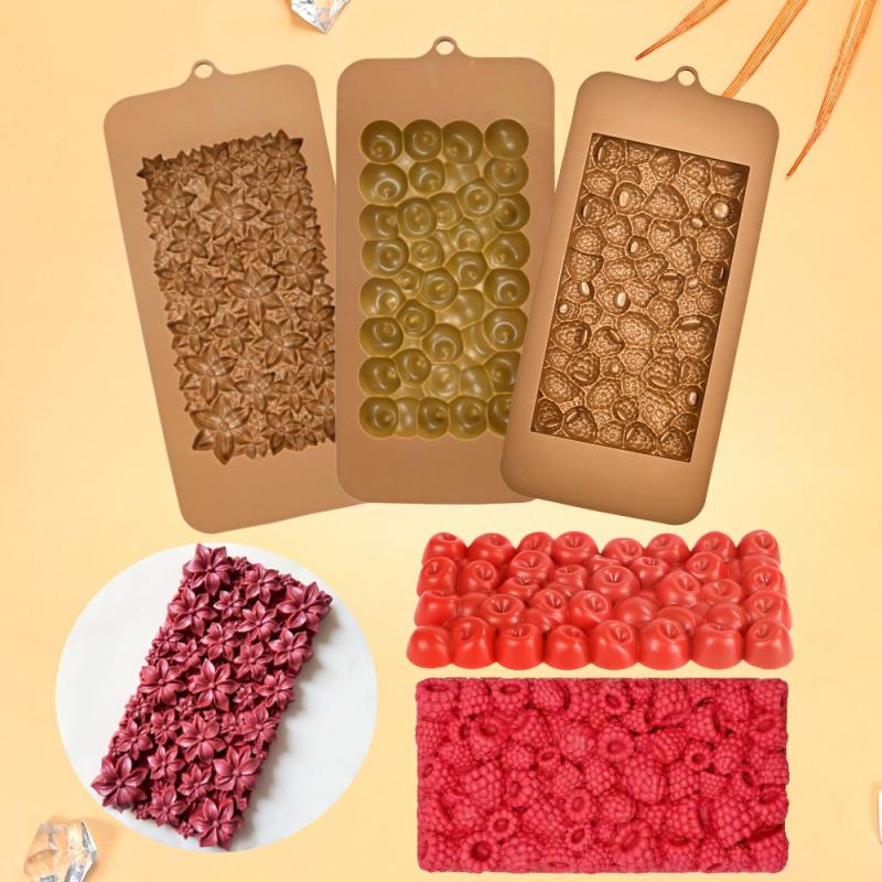 3D Raspberry Silicone Mold Fruit Pattern Fondant Chocolate Mousse Pudding Mould Party Baking Cake Decorating Tools Biscuit Mold