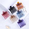 Rolled Up Headwear 3.5 Inches Hair Claw Hair Clip Comb Curly Hair Wear for Women and Girls