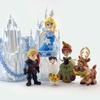 Frozen 2 Elsa Anna Olaf Figures Model Princess Elza Girls Doll Toy Set Preferred Gift for Children Birthday Christmas