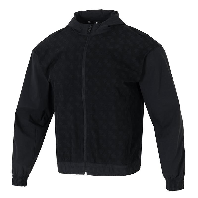 Under Armour Свободного кроя куртка с капюшоном, теплая, прочная, мужская, куртки, черная, 1390353-001