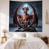 Gothic Style Wall Decor Tapestry Art For Pet Memorial Birthdaywedding Party Backdrop Family Gift