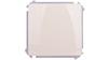 Simon Basic Single Pushbutton, Quick Connect, Beige Bmp1.01/12